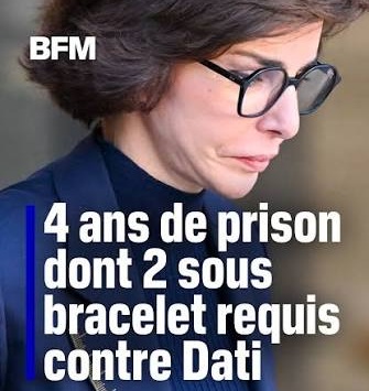 Fils2Psy's tweet photo. Macron promettait une République irréprochable : 
26 ministres ou collaborateurs justiciables depuis 2017.
La dernière casserole en date, Rachida Dati risque :
4 ans de prison, 2 ferme sous bracelet électronique, 450000€ d’amende, 900000€ de confiscation sur son patrimoine https://t.co/xNi81RFGXg