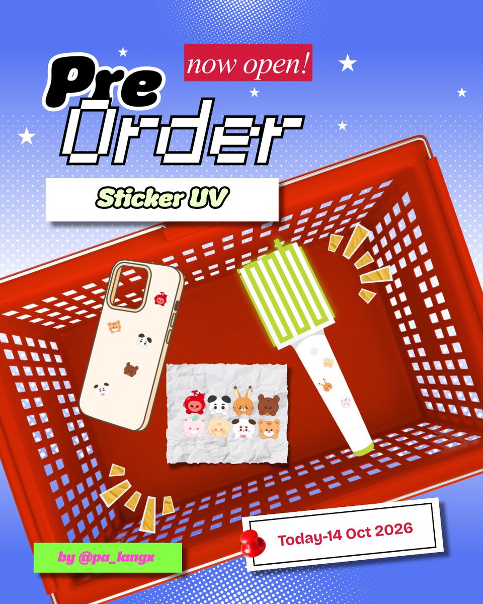 pa_langx's tweet photo. Pre-order Sticker UV 127(รอบ ปณ)📦🚚

today-14/10

📍: https://t.co/2gQXnqhDN9

🍀1st piece FREE | +5 baht/ea

รายละเอียดเพิ่มเติมในฟอร์มนะคะ 🙇🏻‍♀️สอบถามเพิ่มเติมDMได้เลยนะคะ💖🫶🏻
#NCT127_5TH_NEOCITY_BANGKOK_THE_REDLINE #THE_REDLINE_BANGKOK 
#ตลาดนัดnct127 #ตลาดนัดnct https://t.co/NvDUekaCdY