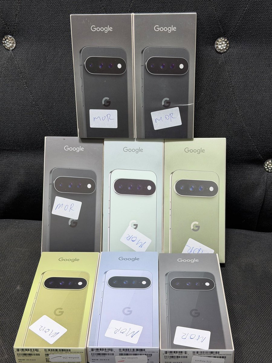 wondaversestore's tweet photo. Updated price list new 18 and 17 series / google pixel. Brand new non active. 29-9-26

>>>> IPHONE 18 SERIES <<<<<
🇺🇸 🇨🇦 ESIM unlocked 
18 pro 256GB 🩵 - N2,100,000
18 Pro 256GB 🤎 - N1,160,000
18 Pro 512GB 🤎 - N2,500,000
18 Pro Max 256GB 🩵 - N2,490,000
18 Pro Max 256GB 🤎 - N2,500,000
18 Pro Max 512GB 🩵 - N2,770,000
18 Pro Max 512GB 🤎 - N2,800,000

🇬🇧Physical + eSIM 
18 Pro 256GB 🩵🖤🤍- N2,150,000
18 Pro 256GB 🤎- N2,200,000
18 Pro 512GB 🤎 🖤 - N2,600,000 
18 Pro 1TB 🖤 N3,400,000
18 Pro Max 256GB 🩵 🖤 - N2,600,000
18 Pro Max 256GB 🤎 - N2,750,000
18 Pro Max 512GB 🩵 🖤 - N2,850,000
18 Pro Max 512GB 🤎 -  N2,900,000
18 Pro Max 1TB 🤎🖤 - 3,650,000

>>>> IPHONE 17 SERIES <<<<
🇺🇸 ESIM unlocked 
Air 256GB 🩵🖤 N1,340,000 
Air 512GB - 🩵💛 N1,490,000
Air 1TB -  🩵🖤 N1,620,000 
17 Pro 256GB - 🧡 N1,650,000
17 Pro 256GB - 💙🤍 N1,700,000
17 Pro 512GB - 🧡💙 N1,900,000
17 Pro 512GB - 🤍N1,960,000
17 Pro Max 256GB - 🧡💙 N1,780,000
17 Pro Max 256GB - 🤍 N1,800,000
17 Pro Max 512GB - 🧡 N2,000,000
17 Pro Max 512GB - 💙 N2,030,000
17 Pro Max 512GB - 🤍 N2,050,000

🇬🇧 Physical + eSIM 
17 256GB 💚💜🤍🖤🩵 N1,390,000
17 512GB 💚💜🤍🖤🩵 N1,590,000
17 Pro 256GB - 🧡💙 N1,750,000
17 Pro 256GB - 🤍 N1,800,000
17 Pro 1TB - 🤍 2,450,000
17 Pro Max 256GB - 💙🧡 N1,900,000
17 Pro Max 256GB - 🤍 N1,950,000
17 Pro Max 512GB - 🧡💙 N2,250,000
17 Pro Max 512GB - 🤍N2,300,000

>>>> Google Pixel 11 Series <<<<<
🇨🇦 Physical + eSIM
Pixel 11 256GB |  — N1,130,000
Pixel 11 512GB |  — N1,330,000
Pixel 11 Pro 256GB | — N1,570,000
Pixel 11 Pro 512GB | — N1,840,000
Pixel 11 Pro XL 256GB |  — N1,580,000
Pixel 11 Pro XL 512GB |  — N1,900,000
Pixel 11 Pro Fold 256GB - N2,200,000
Pixel 11 Pro Fold 256GB - N2,400,000
Pixel 11 Pro Fold 512GB - N2,600,000
Pixel 11 Pro Fold 1TB - N3,000,000

_________________________________

🇬🇧 Brand New iPhone 18 Series Physical + eSIM  (Active)```

18 Pro 256GB Burgundy & Black - 2,070,000
18 Pro 256GB Glacier - 2,030,0000
18 Pro 512GB Glacier - 2.470,000
18 Pro 512GB Burgundy - 2.400,000
18 Pro Max 256GB Silver - 2.410,000

For more info 
call or WhatsApp 07048034298
3c hub off Saint Michael's, 2nd floor back ABA , Abia State
