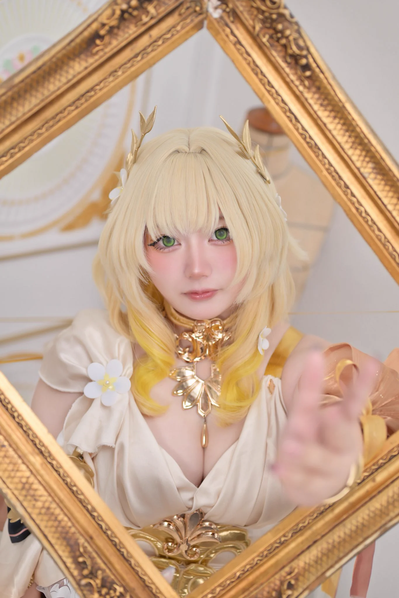 崩壊スターレイル アグライア コスプレウィッグ 崩壊スターレイル