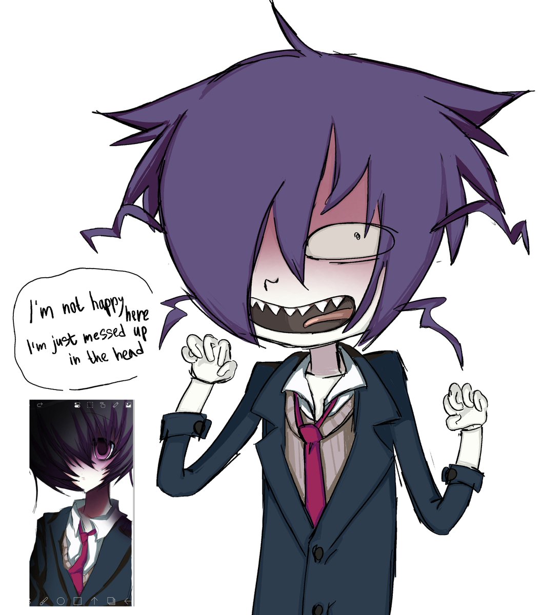 ikigayFOOL's tweet photo. Redrew my character in a new style. Feels so unusual after years of that crappy anime style lol #oc #art https://t.co/xk2oHhFW0J