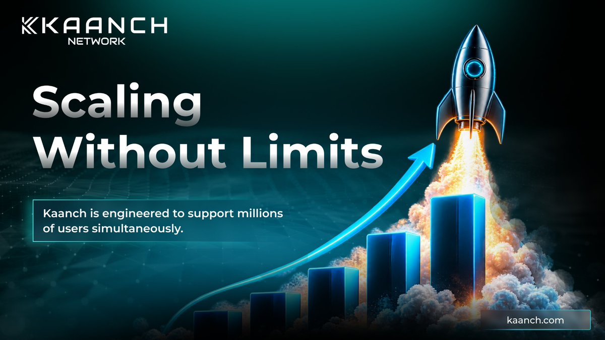 KaanchNetwork's tweet photo. Scaling isn’t just about growth. It’s about being ready for what comes next.
Kaanch is engineered for a future where millions can move, build, and transact on-chain.
Built to scale. Ready for what’s next.
https://t.co/qBZGiTDbCB
#KaanchNetwork #KNCH #Blockchain #Web3 #DeFi https://t.co/4LALJwB2T3