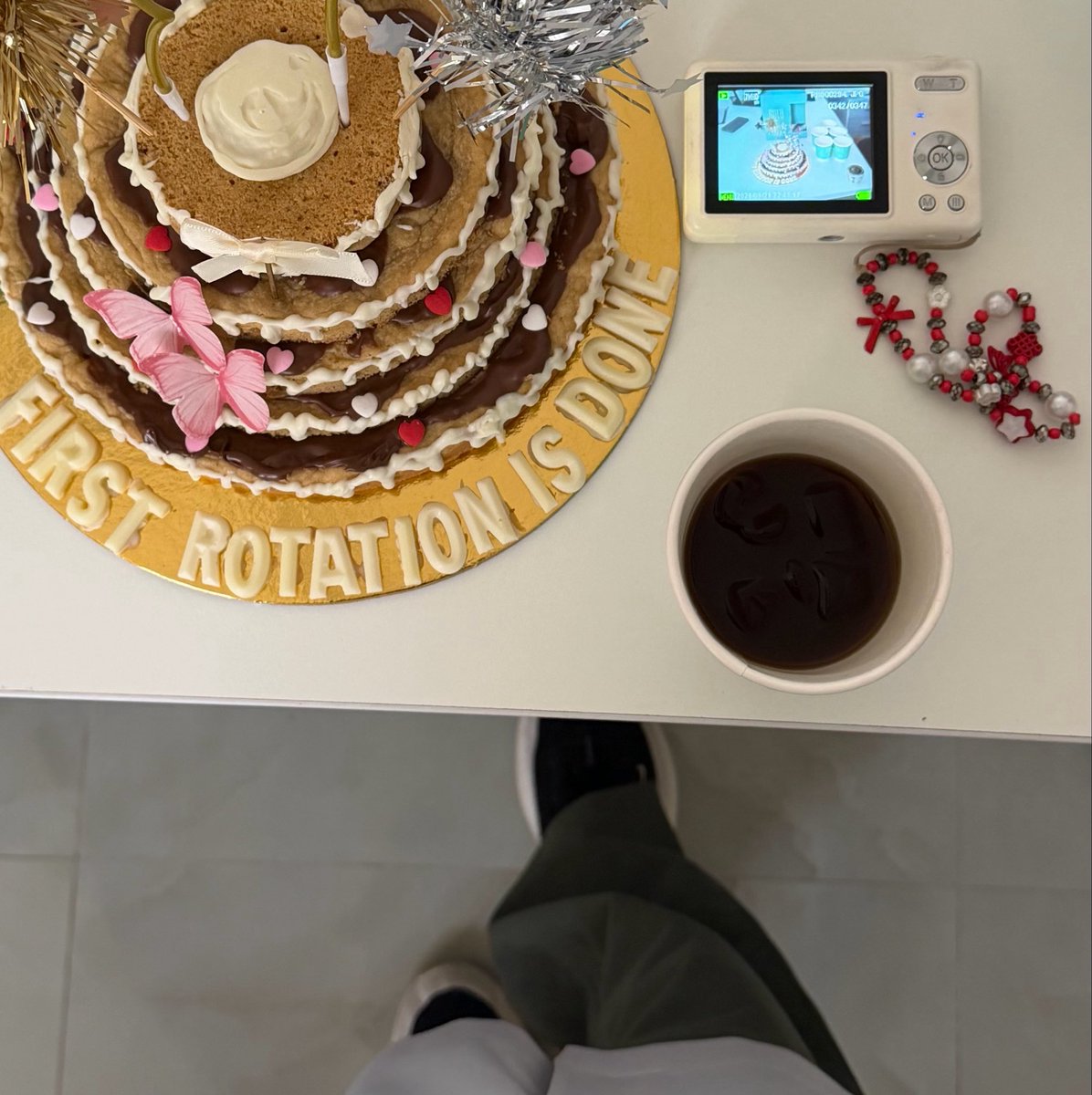 reen8253's tweet photo. الروتيشن الاول انتهى.. 
وأول خطوة حقيقية في طريقٍ طالما تمنّيته
First rotation DONE, many more memories to go. https://t.co/Ikj0KT3vke