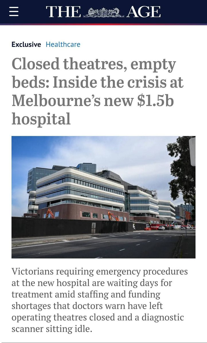 anth0888's tweet photo. Headlining the Age - The new Footscray hospital in CRISIS.
Rather inconvenient and politically awkward the Footscray Labor MP Katie Hall has public phone booth election campaign adverts promoting the hospital (in crisis) as an accomplishment.
#auspol #springst https://t.co/MZclSWKbcR