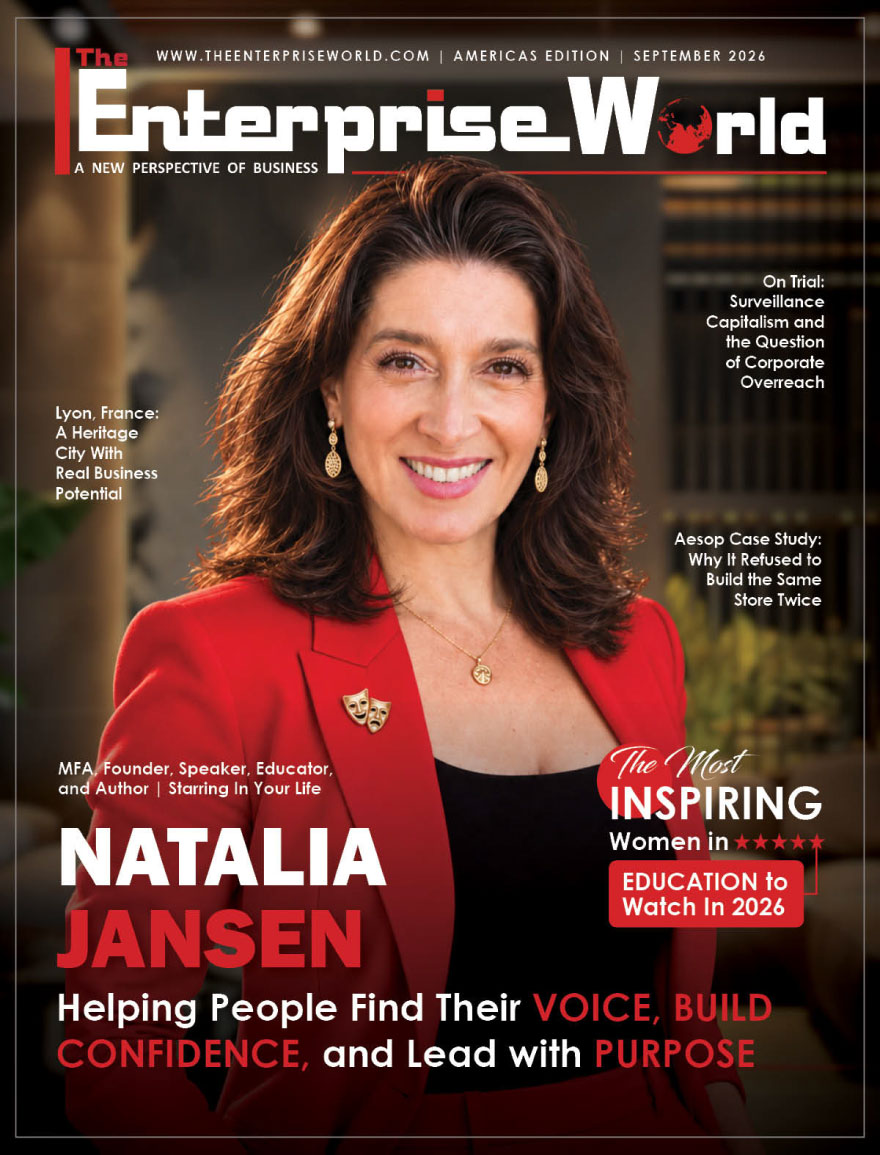theenterprisew's tweet photo. Natalia Jansen: Turning Theatre Into Leadership
Natalia Jansen uses storytelling and theatre to build confidence, creativity, and leadership through Starring In Your Life.
Read more - https://t.co/YqwWnjnD6e
#NataliaJansen #StarringInYourLife #WomenIn #TheEnterpriseWorld https://t.co/L9bmqwnGOM