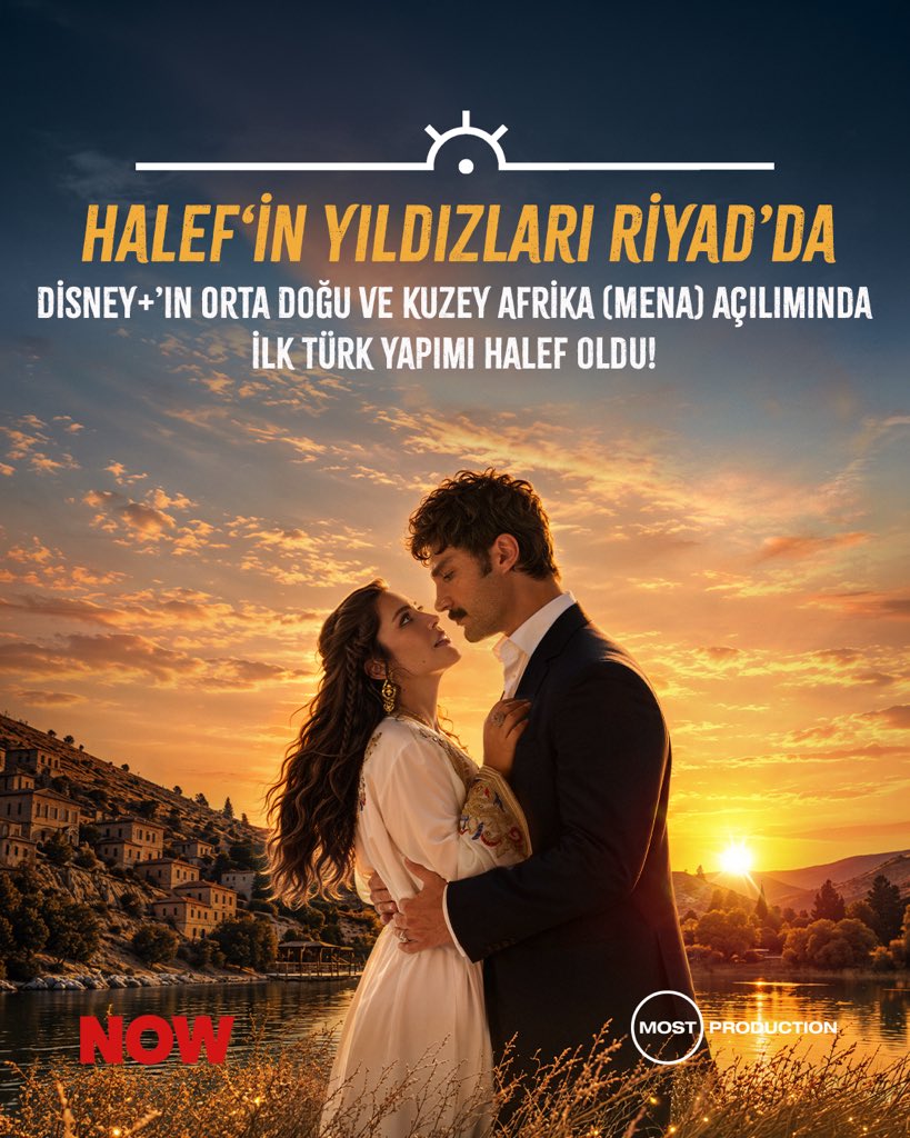 halefdizi's tweet photo. İlhan Şen ve Biran Damla Yılmaz, Disney+ etkinliği için Riyad’da! ✈️

#HalefKöklerinÇağrısı yeni bölümüyle Perşembe 20.00’de NOW’da.

@nowtvturkiye @mostproduction https://t.co/UDiaPH4btj