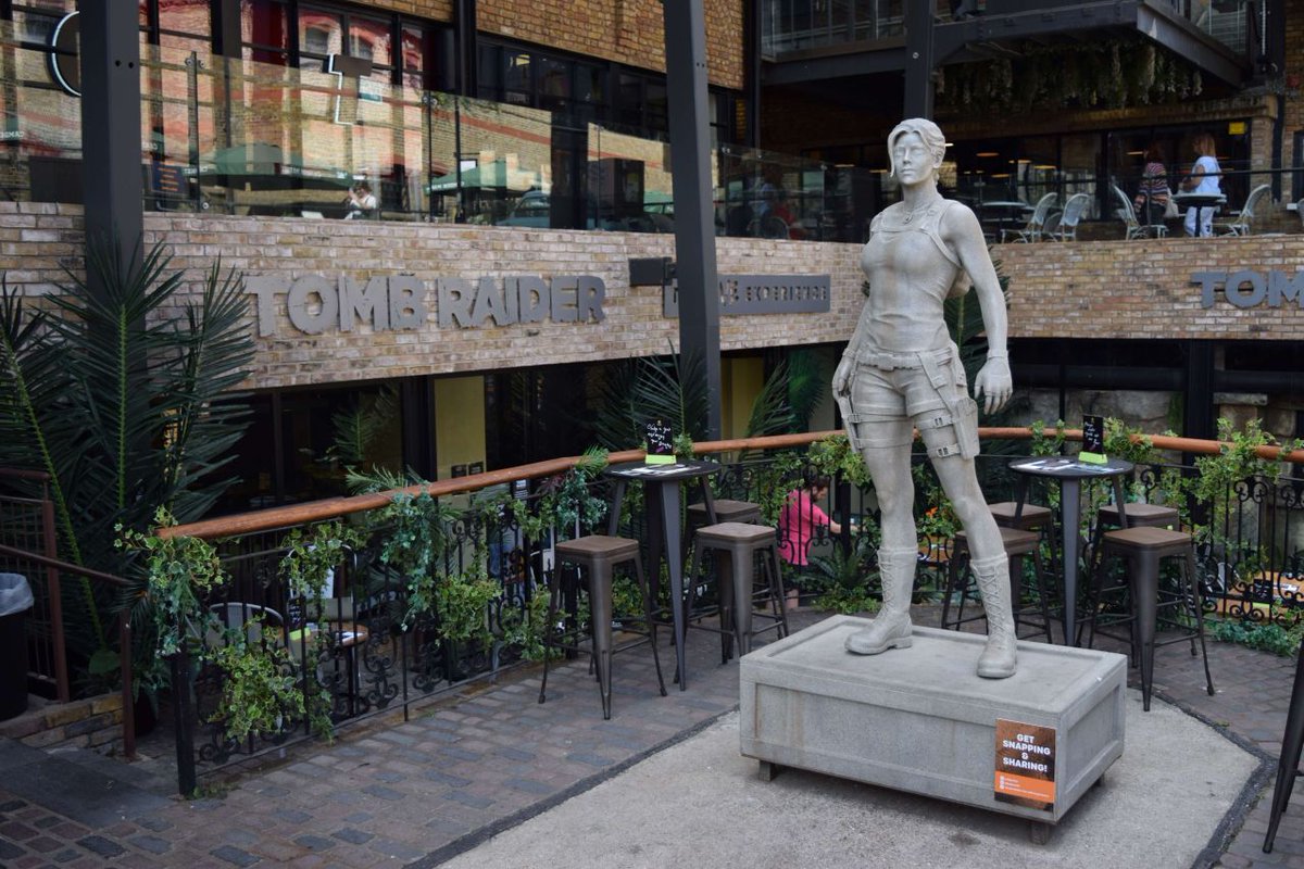 essentialprint's tweet photo. Delighted to have supported the campaign to bring Lara Croft home to Derby. As Lara returns to Derby Market Hall for the 30th anniversary of Tomb Raider, it's a fantastic reminder of the creativity and innovation that started right here in our city. https://t.co/Lwr7pa4hsu