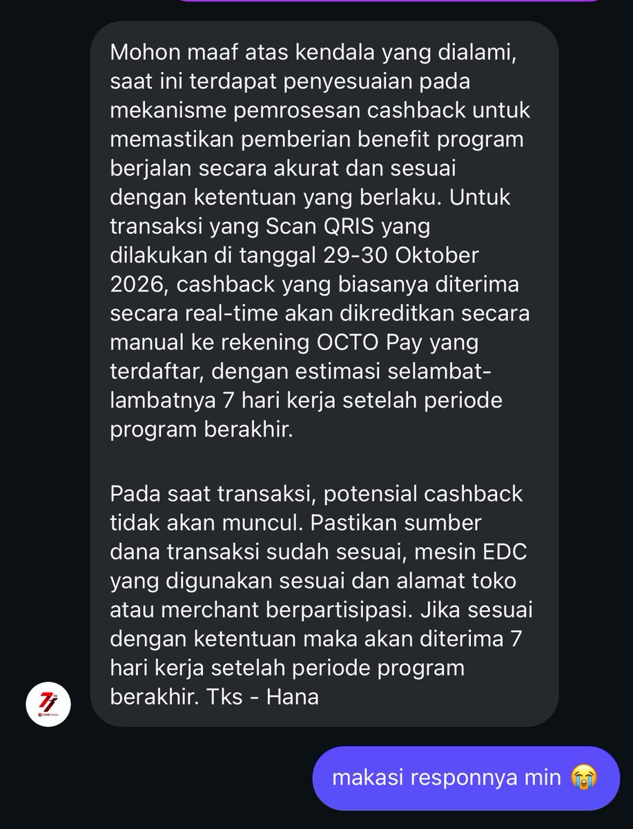 minesyy's tweet photo. @moonnyannya iyaa bener kak ini ak td dm admin cimbnya https://t.co/gOjpnIOPjy
