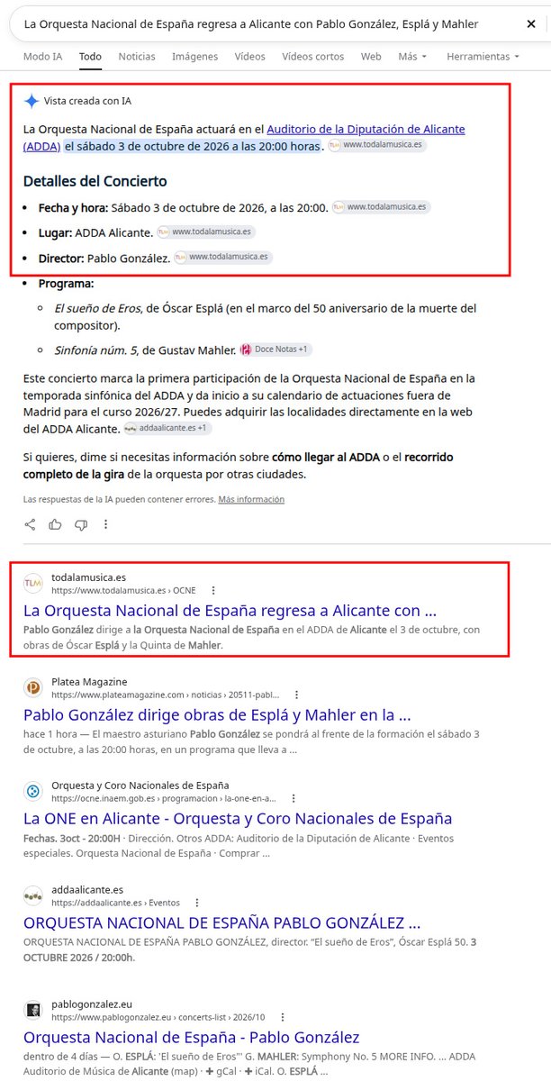 TodalamusicaEs's tweet photo. La Orquesta Nacional de España regresa a Alicante con Pablo González, Esplá y Mahler

https://t.co/OEbVmlEgO8

@ocnesp | @pgconductor | @ADDAalicante https://t.co/bKafSQOQL2