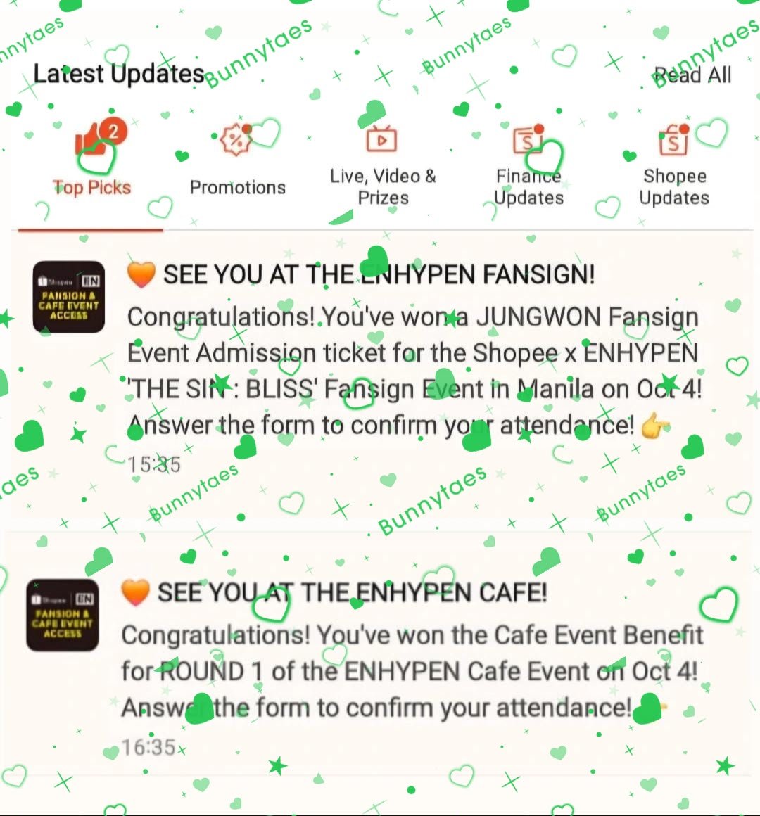 bunnytaes's tweet photo. I am alone, can you guys go with me please ?? Need a friend for screaming and recording each other ❤️

♡ Jungwon fansign 
♡ cafe event round 1 

Please dm❣️
#CNCA #ENHYPEN_in_MNL #ShopeePH_with_ENHYPEN #Dunkin_with_ENHYPEN #ENHYPEN https://t.co/1eq9miX6Gw