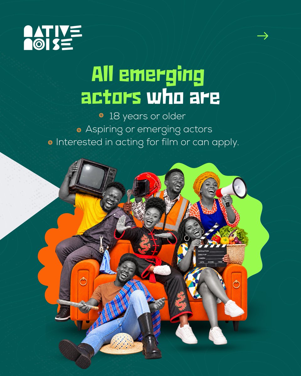 NativeNoiseHQ's tweet photo. Want to build your acting skills through practical training?

Sisi Film Lab’s 2026 Acting Workshop is giving aspiring and emerging actors a chance to learn, practice and receive feedback from experienced professionals.

You don’t need professional acting experience to apply. Your work sample can be a film or TV performance, theatre performance, self-tape, monologue or other relevant performing-arts work.

The training is non-residential, and selected participants will be expected to commit to the full programme.

📷 Application deadline: 5 October 2026
📷 Full details + application:
 Sisi Film Lab Acting Workshop 2026
#NativeNoise #CreatorOpportunities #SisiFilmLab #UgandaActors