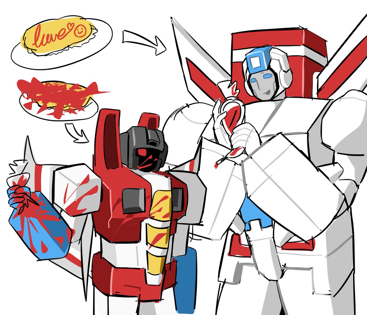 sanyvyv1218's tweet photo. gezz
#Transformers #starscream #Skyfire #skystar https://t.co/WDAA8vOLyk