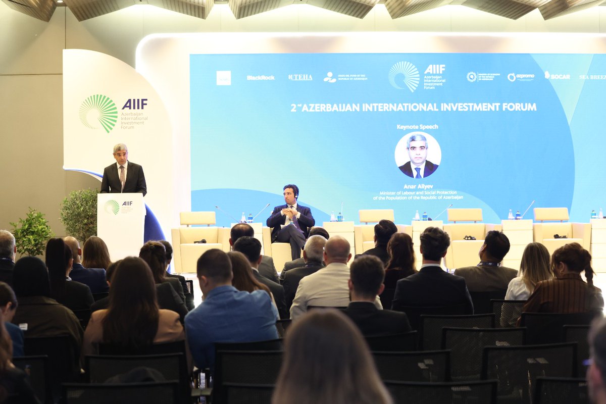azpromoaz's tweet photo. “İnsan kapitalına və gələcəyin bacarıqlarına investisiya” mövzusunda panel sessiya keçirilib.

Ətraflı - https://t.co/rCHfixnvwo

#EconomyAz #AZPROMO #AIIF2026 https://t.co/KjwKq1wkp5