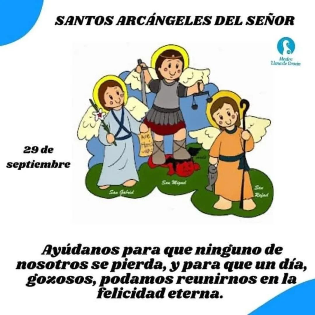 rorofsa10's tweet photo. Santos Arcángeles del Señor, rueguen por nosotros que recurrimos a ustedes 🙏🏽 https://t.co/zlayAj1dsf