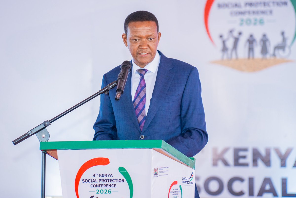 SP_Kenya's tweet photo. 1/4 The 4th Kenya Social Protection Conference commenced today at the Kenya School of Government, Kabete, with the Cabinet Secretary, Ministry of Labour and Social Protection, @DrAlfredMutua officially opening the three-day conference. https://t.co/lYWcod7mTE