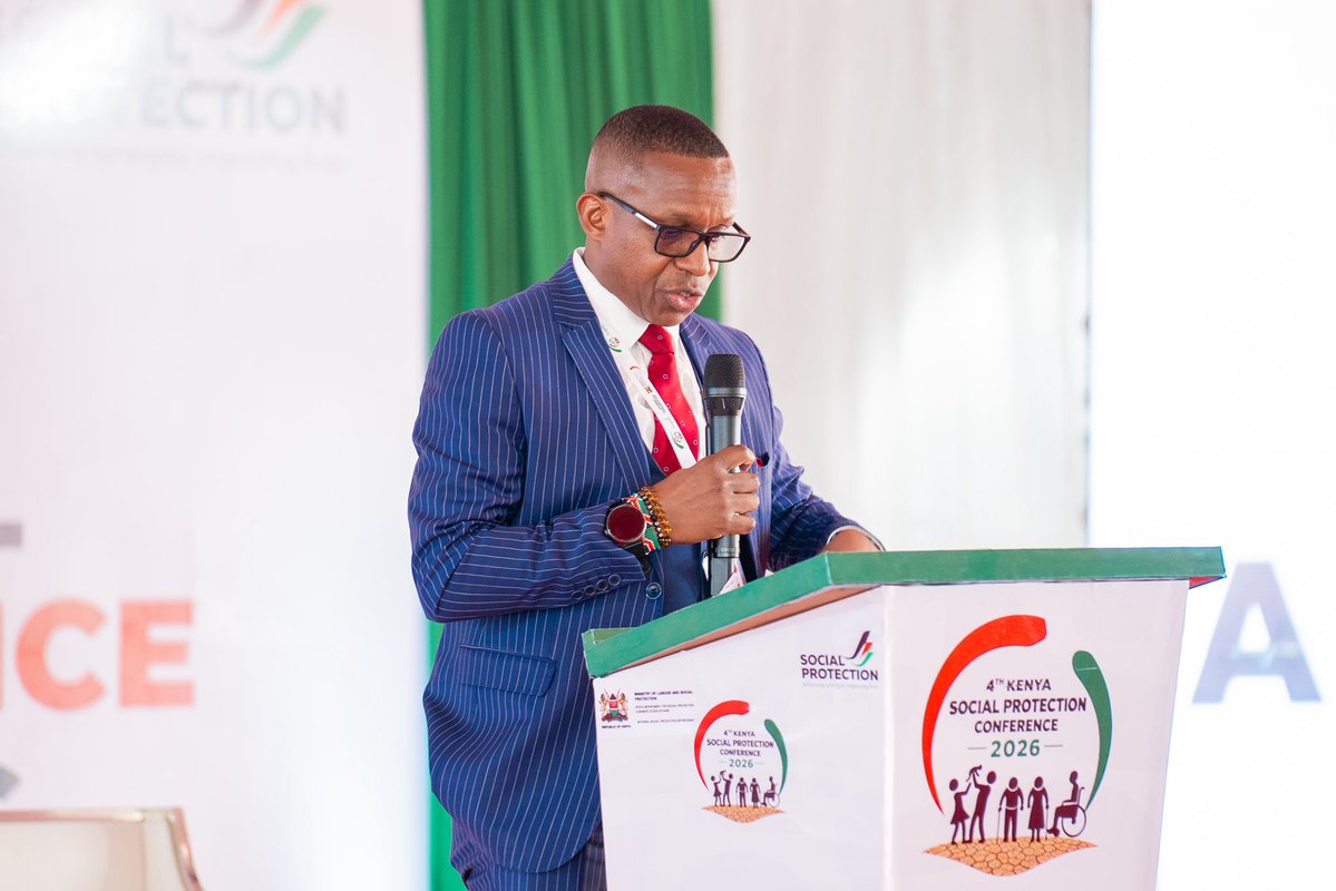 SP_Kenya's tweet photo. 2/4 The Conference brings together government, development partners, researchers, civil society, the private sector and other stakeholders to reflect on progress, address emerging vulnerabilities and strengthen social protection systems for inclusive and resilient development. https://t.co/9NPzuSKrrY