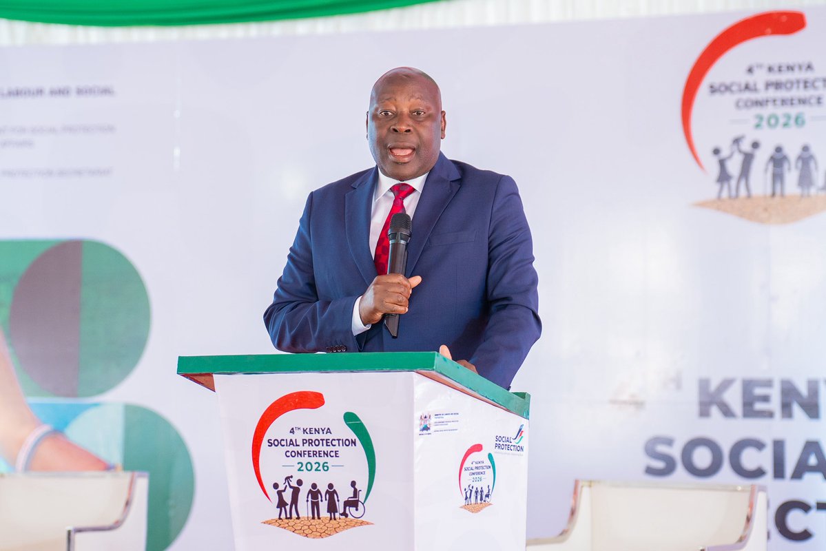 SP_Kenya's tweet photo. 3/4 @PS_JosephMotari said the Conference provides an opportunity to “reconnect, reflect and reimagine” Kenya’s social protection agenda, while encouraging stakeholders to share experiences and forge new partnerships. https://t.co/vzbihtCo8u