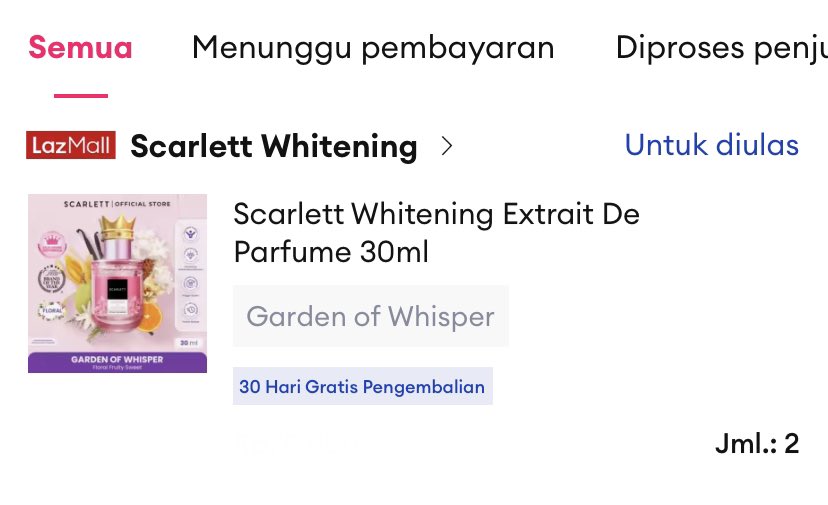 meovvgf's tweet photo. wts parfum scarlett garden of whisper new segel ori 100%
💰45k 

dom jateng, bisa 🍊 splitpay
bisa kirim instan, gojek dll https://t.co/gYBRKZjUF5