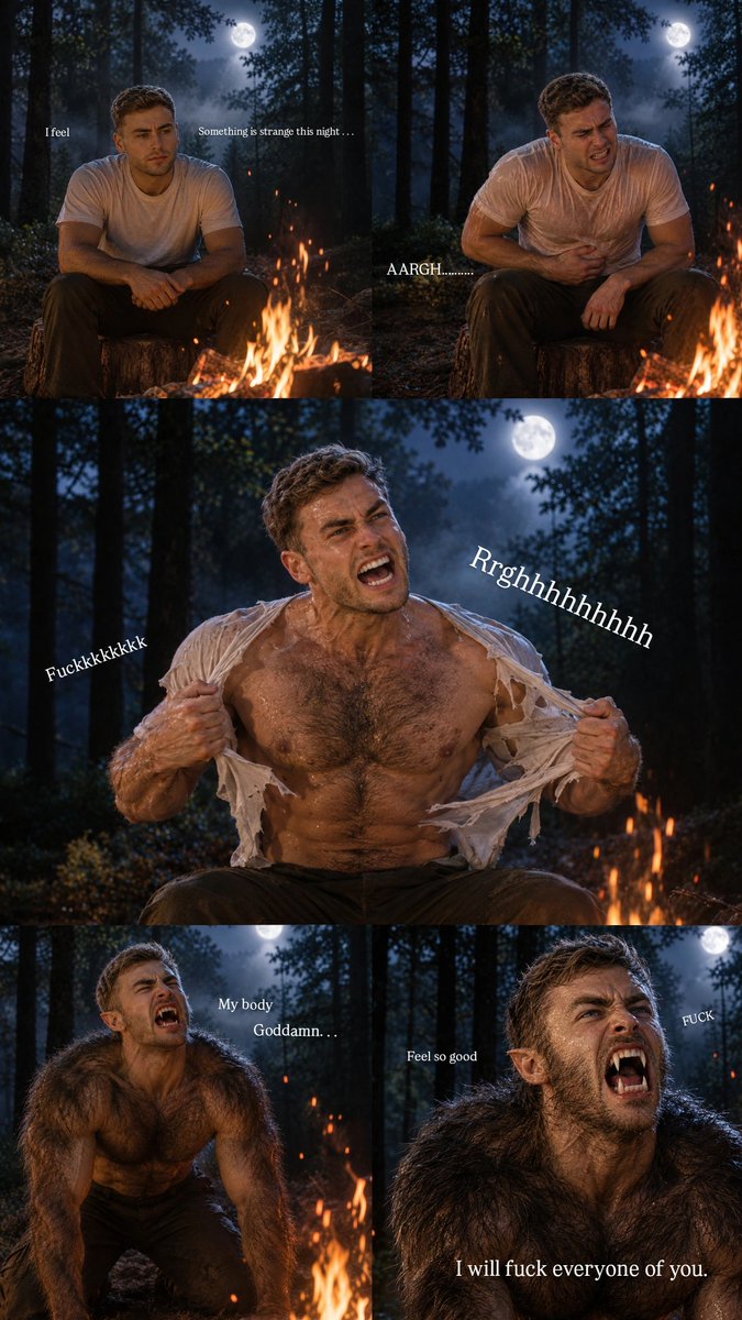 werewolfma94436's tweet photo. Campfire in the full moon night
#werewolf #werewolftransformation https://t.co/gX8Rpa99Cl