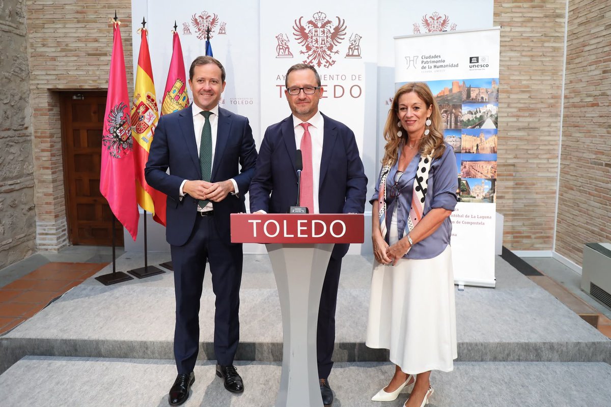 cvelazquezromo's tweet photo. 🏛️ #Toledo se convertirá el 7 y 8 de octubre en escenario de referencia nacional para debatir sobre transición energética en los cascos históricos en las jornadas «Patrimonio Histórico, Innovación y Transición Energética» del @grupocphe 

☀️En nuestra ciudad ya hemos impulsado proyectos pioneros como la comunidad energética del Casco Histórico que  ya beneficia a más de 170 vecinos, comercios y conventos, con una reducción del 40 % en su factura de la luz.