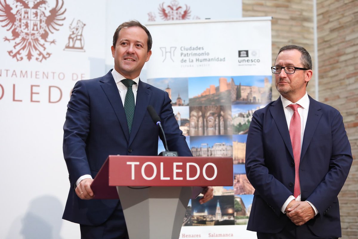 cvelazquezromo's tweet photo. 🏛️ #Toledo se convertirá el 7 y 8 de octubre en escenario de referencia nacional para debatir sobre transición energética en los cascos históricos en las jornadas «Patrimonio Histórico, Innovación y Transición Energética» del @grupocphe 

☀️En nuestra ciudad ya hemos impulsado proyectos pioneros como la comunidad energética del Casco Histórico que  ya beneficia a más de 170 vecinos, comercios y conventos, con una reducción del 40 % en su factura de la luz.