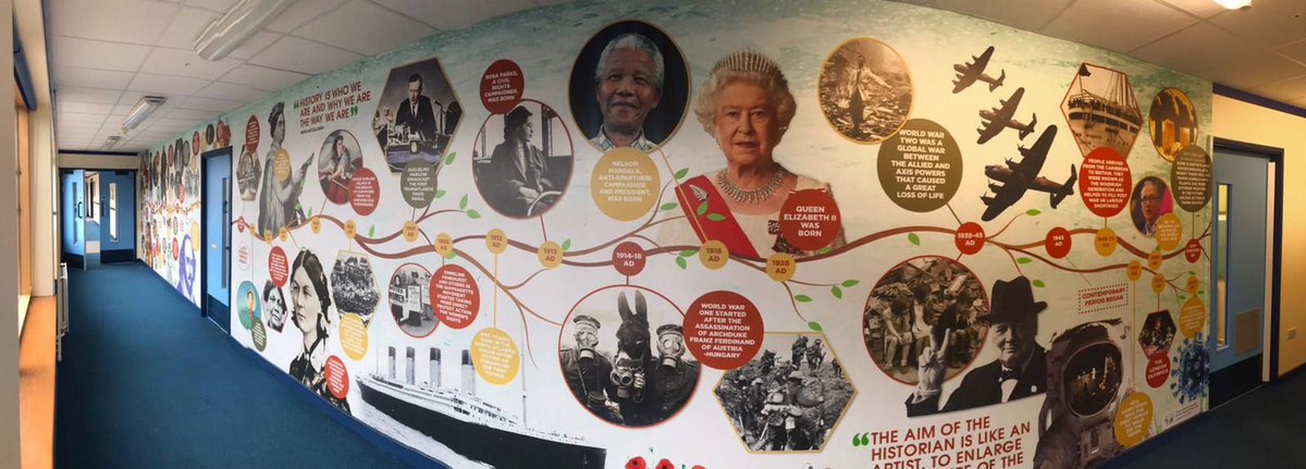 Design4Ed's tweet photo. From the dinosaurs to modern day 🦕➡️📱
Our bold, curriculum-based #HistoryTimelines bring key world events to life! Fun, educational &amp; eye-catching — perfect for any classroom.
Explore a few favourites 👇

https://t.co/45NGFhFK3H
#WallArt #DesignForEducation https://t.co/Wqh0gEN8s0