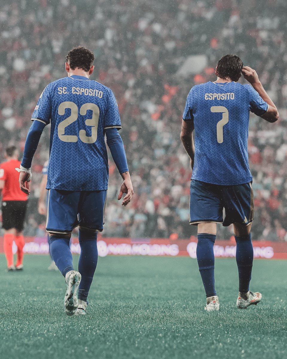 SI_FootballClub's tweet photo. The Esposito brothers are making history together. https://t.co/gC4U47JPTA
