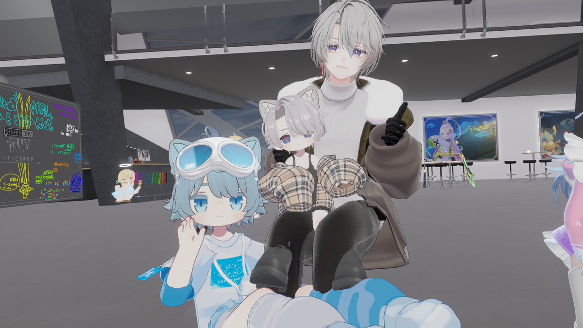 mashiroo_vrc's tweet photo. 6周年おめでとうございます！！！
今回も楽しかった！！
#Vワット https://t.co/E273RyjXpI
