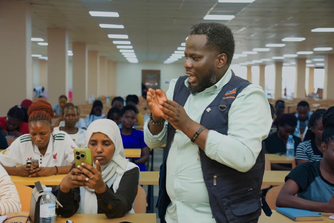 NextCreata's tweet photo. Edrine Kamulya took girls from different universities through content creation, video editing and the tools they can use to turn their ideas into engaging videos.

#YoungAfricaWorks #CREATE #NextCreata https://t.co/l3fePExbDL
