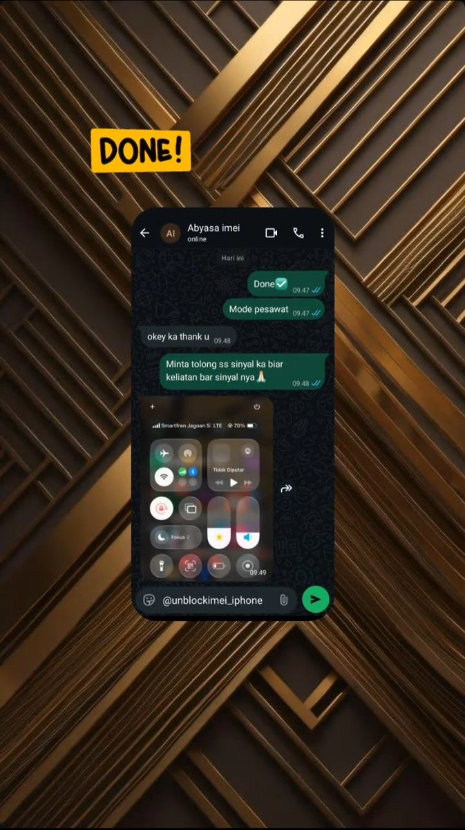 Storeiphone_'s tweet photo. OPEN JASA UNBLOCK UNLOCK UNBLOK IMEI IPHONE/ANDROID❗️
Masalah:📞 https://t.co/vnFg2GHNBM
❕Icloud Terkunci,Lupa Sandi,Tidak Ada Layanan,Sim Lock,Hp Inter,Tidak Ada Jaringan DLL
Paket IMEI:
❕Paket 3 Bulan,Tri/Smartfren/XL/Im3 Indosat/Telkomsel Only
❕Permanen Beacukai/Kemenprin https://t.co/4BtHyKun2Y