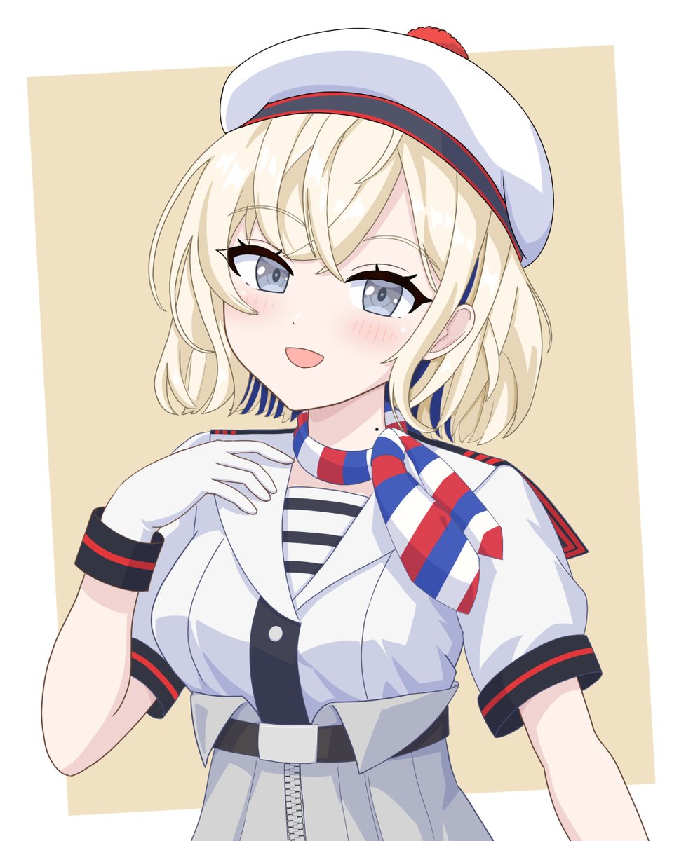 SeaBee_illust's tweet photo. グロワールちゃん進水日おめでとー！（遅刻）
フランス軽巡しか勝たん

＃艦これ　
＃グロワール進水日 https://t.co/dibNuin8Lb