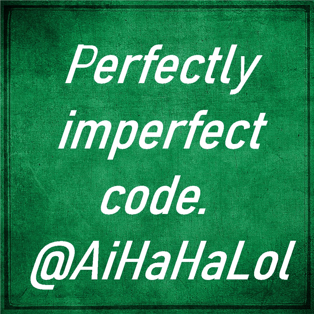 AiHaHaLol's tweet photo. In a world full of bugs, be perfectly imperfect! 😂 
Dive into the world of C# humor with us. 

#AiHaHaLol #dotnetdeveloper  #entityframework  #dotnethumor  #developerlife  #aimemes  #aijokes  #csharp https://t.co/9wclRb04zi