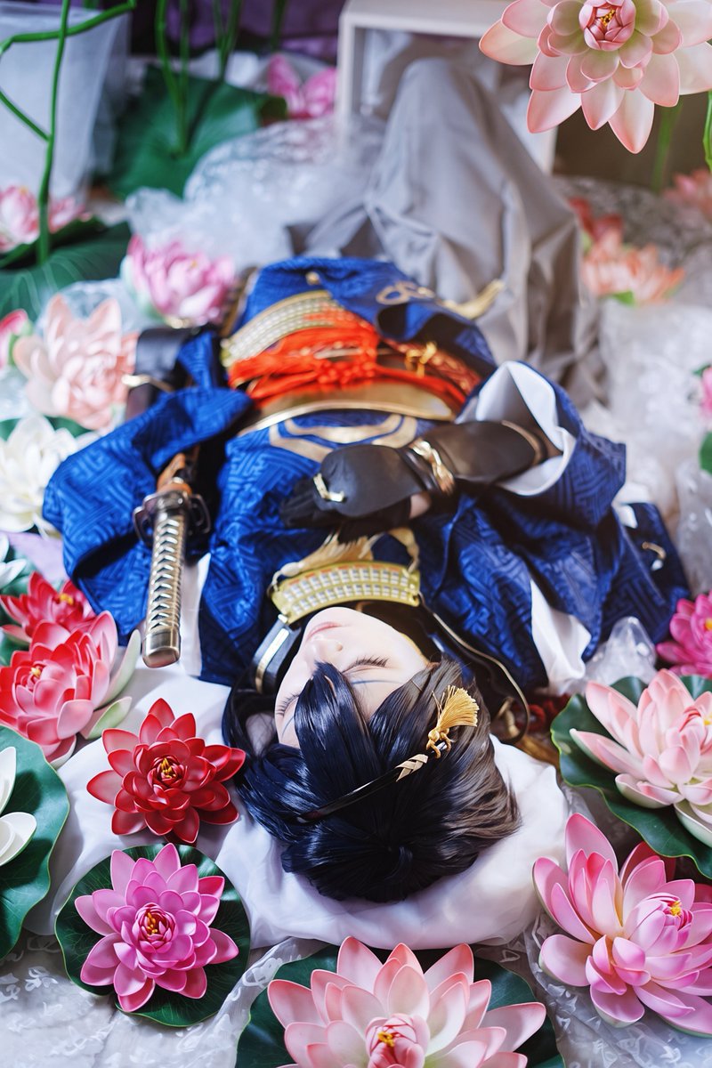 aneko777_777's tweet photo. cosplay/刀剣乱舞
三日月宗近

🪷🪷🪷

photo:@cobi_brawn 
studio:@haostudiohonjyo https://t.co/zUqLEU5dGm