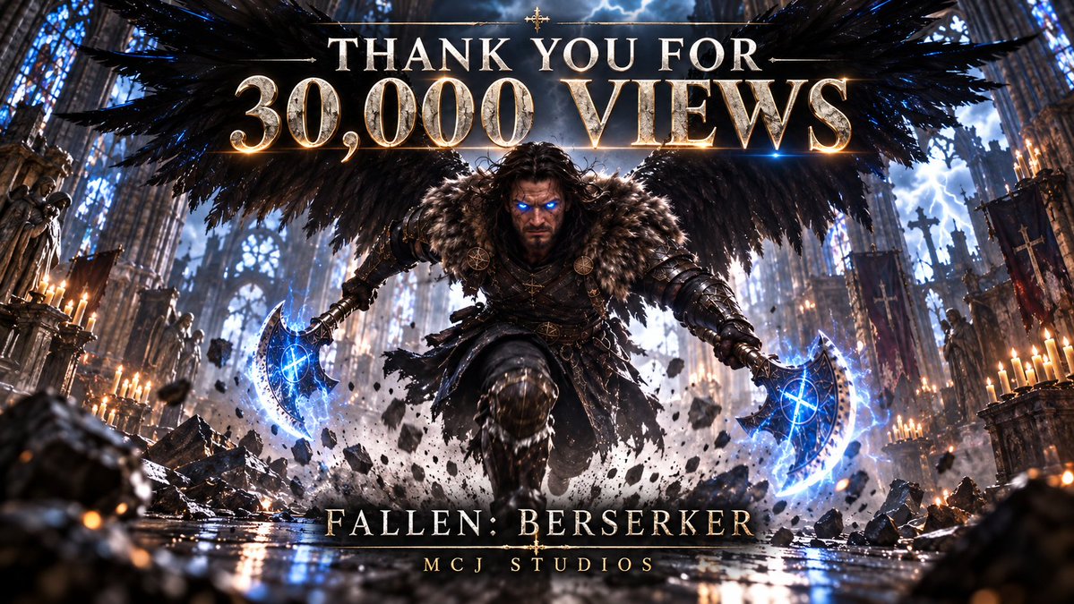 GabXlrp's tweet photo. Thank You Everyone for the over 30,000 views for FALLEN | BERSEKER a 30 min Dark Biblical, Medieval Action Lore on 1349 Black Death Era. Created with @TopviewAIhq and @imagine if you havent seen on @YouTube here is the link. #fallenberserker https://t.co/dRm6rzaNpJ https://t.co/Z38RYQS5Kn