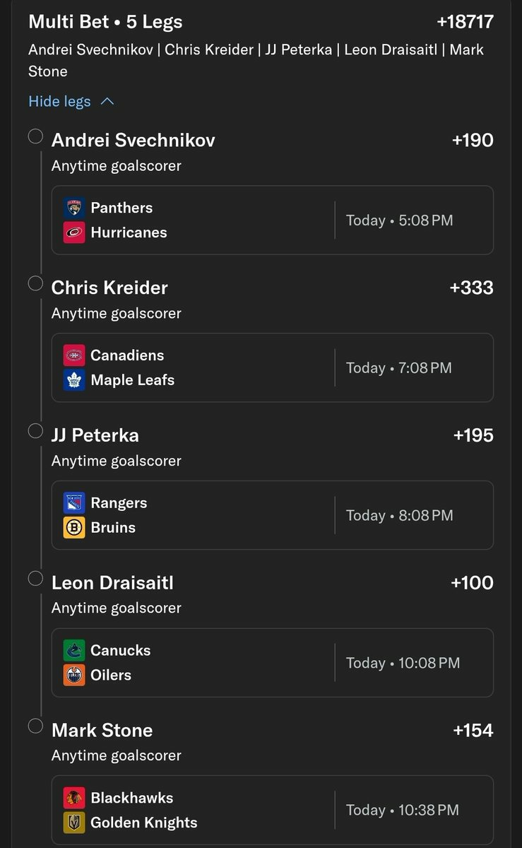 martymula1's tweet photo. 🏒 NHL GOALS. One from every game I like. Top 2 would be draisatl stone.

🍀💯JOIN THE WINNING TEAM ON DISCORD 

https://t.co/4u0XrDaKw3

#NBA 🏀 | #WNBA | #CBB 🏀 |  #PrizePicks 🔐 | #PROPS | #POTD 📋 | #Picks | #MLB ⚾ | #Gambling𝕏 | #Parlay @Playbook
#Sportsbetting #NFL   
#DraftKings #Fanduel