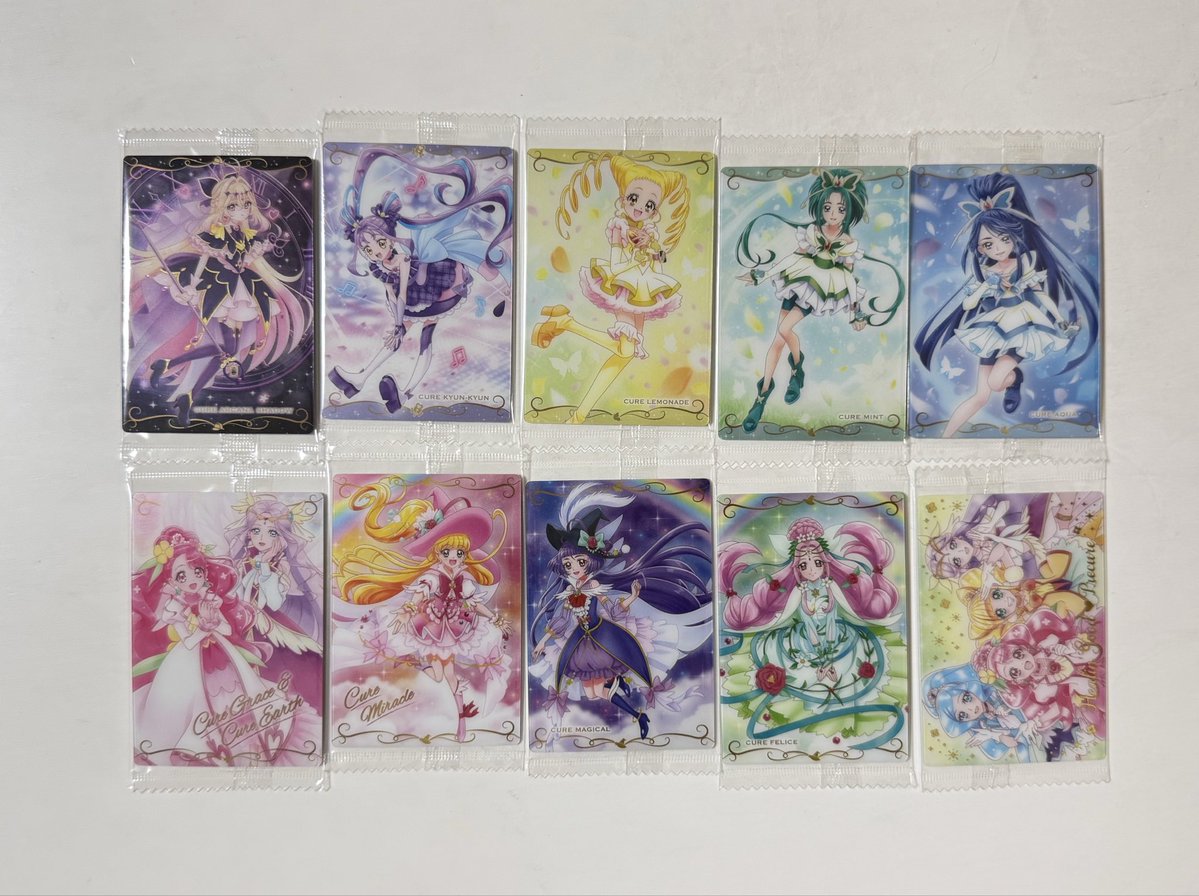 mimi_0826_'s tweet photo. プリキュア ウエハース シール 交換 買取 譲渡

譲）アルカナシャドウ キュンキュン レモネード トワイライト フェリーチェ 等

求）hrミスティック hrブロッサム hrマリン ハートキャッチプリキュア集合1

お断り♡
郵送でのお取引となります。お気軽にお声かけください。 https://t.co/zVI5jRCbFs