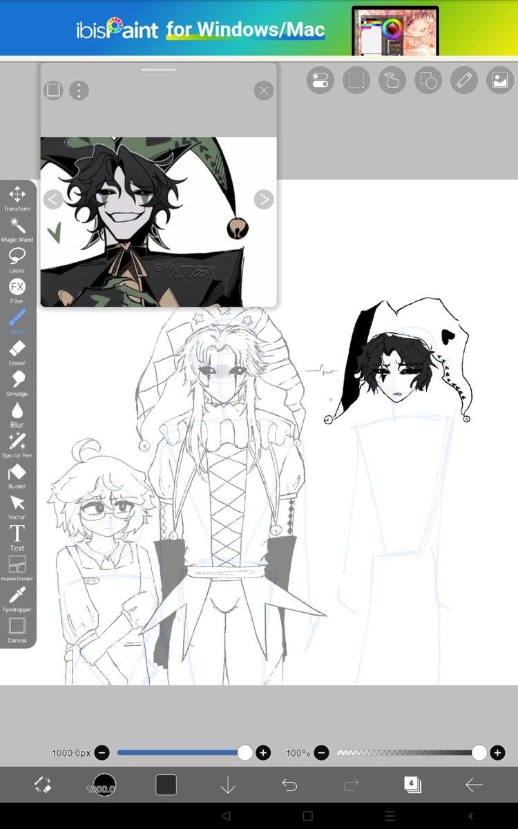 kykyuko's tweet photo. ‼️WIP‼️#thefreakcircus #harlequintfc #pierrottfc https://t.co/dPRxr8wNJP
