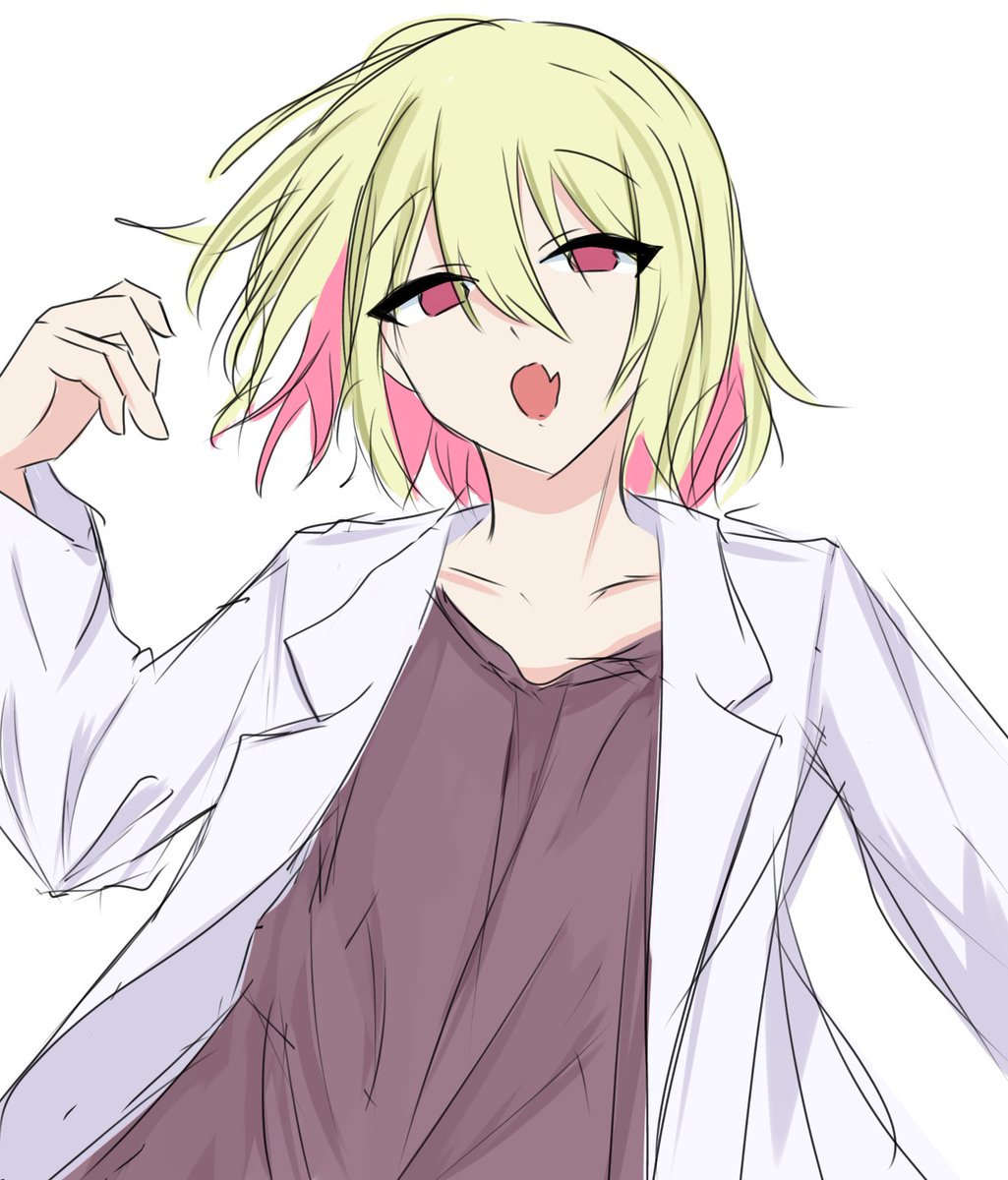 carrot_over's tweet photo. ラフの方が可愛い問題😡 https://t.co/xy7mICFYop