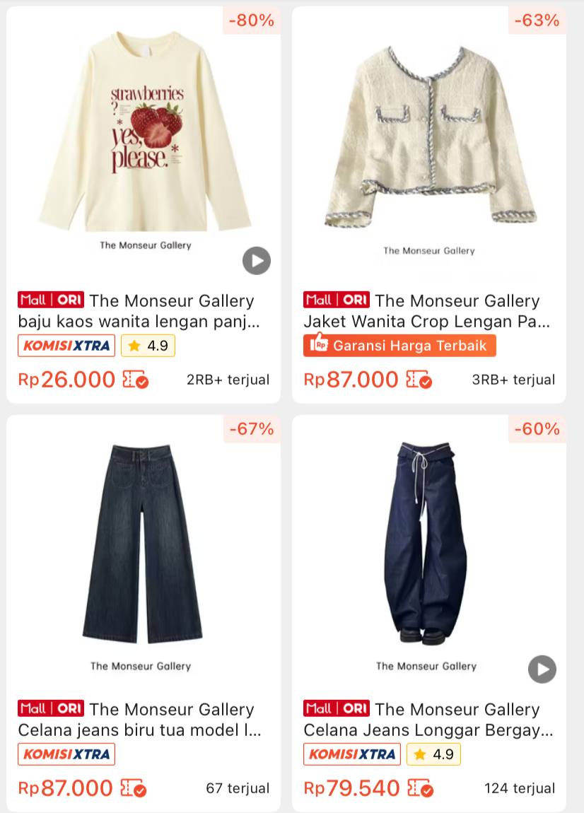 odyssney's tweet photo. MAU SUNGKEM SAMA TOKO INI BAJU SAMA JEANSNYA MURAH MURAH SEMUA 😭 https://t.co/uaSX66FMVT