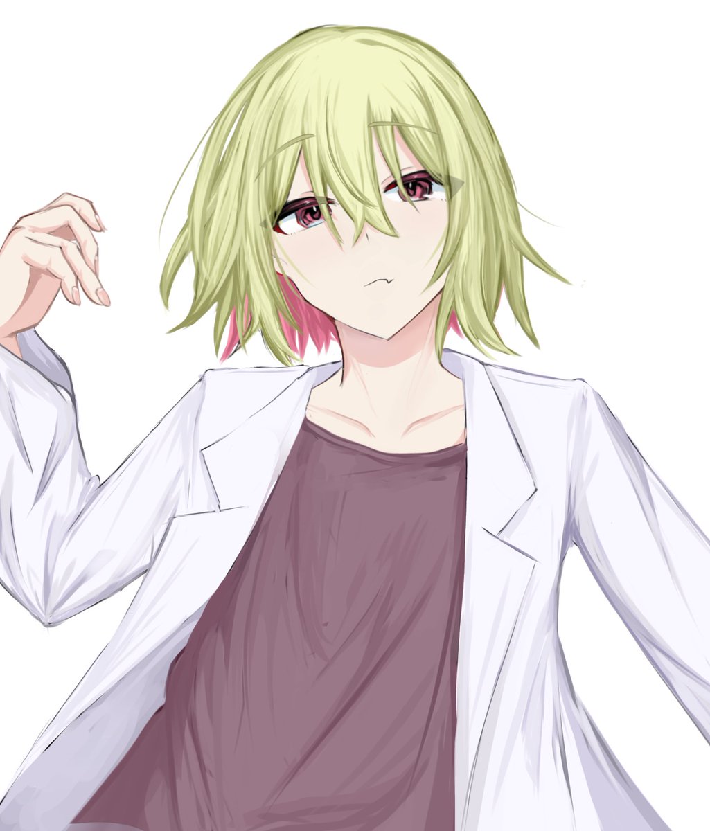 carrot_over's tweet photo. ラフの方が可愛い問題😡 https://t.co/xy7mICFYop