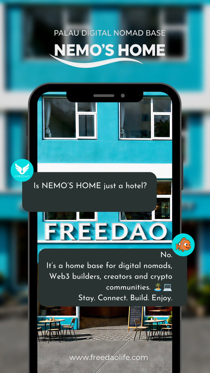 FreedaoHome's tweet photo. We keep thinking about 30 days on an island with just a laptop.🧐

Most people pick the ocean.
People who’ve actually done it usually pick something less pretty.🌞
What would matter most to you?

🌊 Near the Ocean
📶 Internet
🏠 Community
💰 Cost of living

Which of these would make you leave after week one?

#FREEDAO