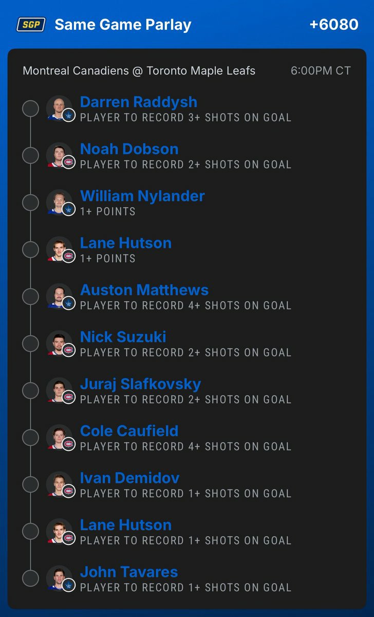 martymula1's tweet photo. If its any game, its this one 🏒 
Wait to see who’s in net if you’d like

🍀💯JOIN THE WINNING TEAM ON DISCORD 

https://t.co/4u0XrDaKw3

#NBA 🏀 | #WNBA | #CBB 🏀 |  #PrizePicks 🔐 | #PROPS | #POTD 📋 | #Picks | #MLB ⚾ | #Gambling𝕏 | #Parlay @Playbook
#Sportsbetting #NFL   
#DraftKings #Fanduel
