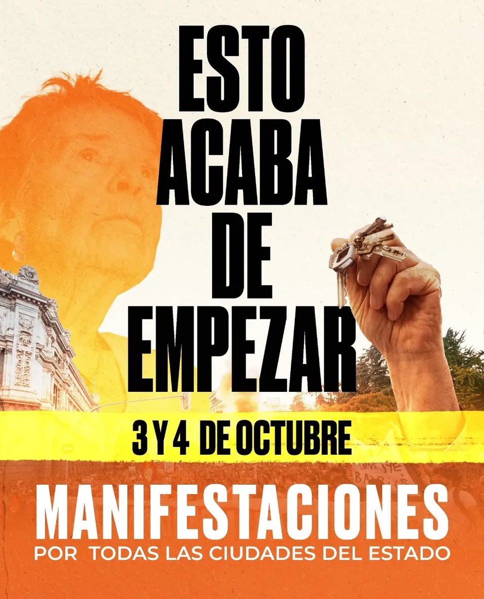 SindicaEstudian's tweet photo. 🏠🔥Por una vivienda digna para la clase trabajadora.

¡Hacia la huelga general!

Todos y todas a las manifestaciones este fin de semana.

La lucha continua con más fuerza. https://t.co/DEUaPV37yL