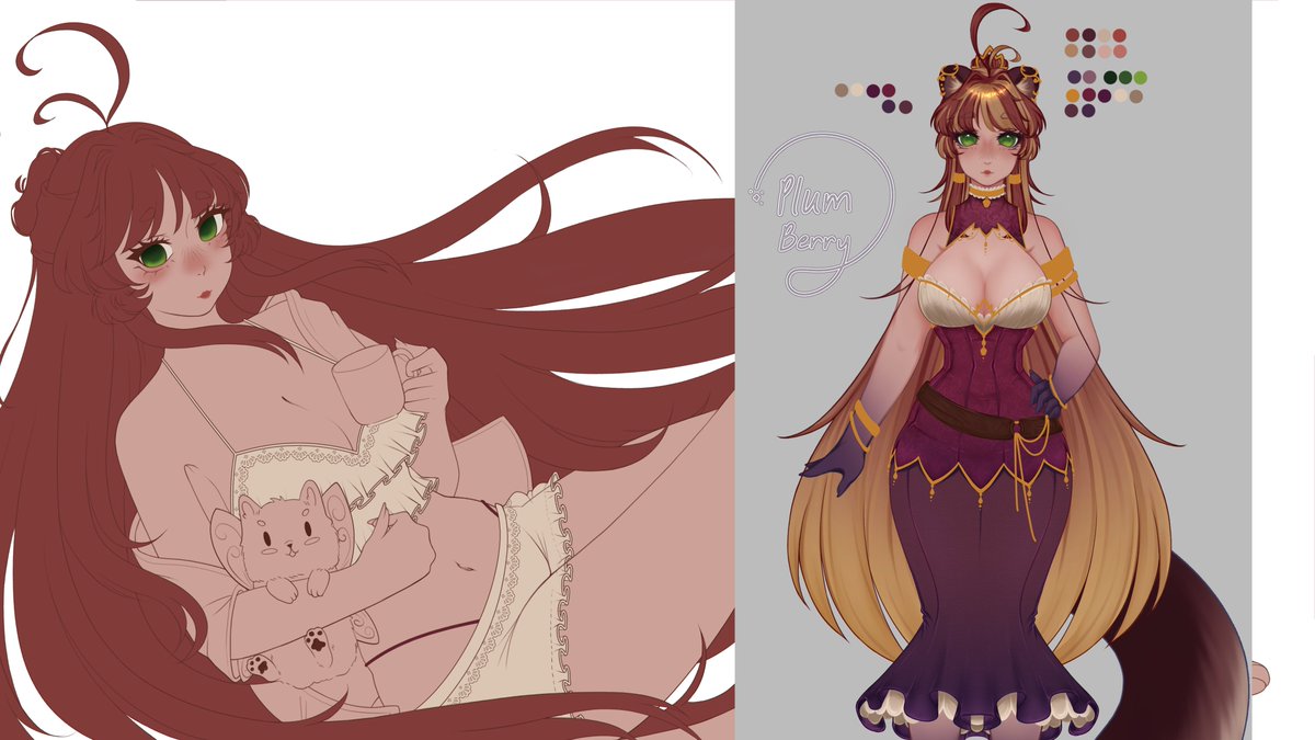 PlumBerryo7's tweet photo. @nsfwartistt My current wip! Why does the algorithm hate me? </3 https://t.co/xITA9izuuI