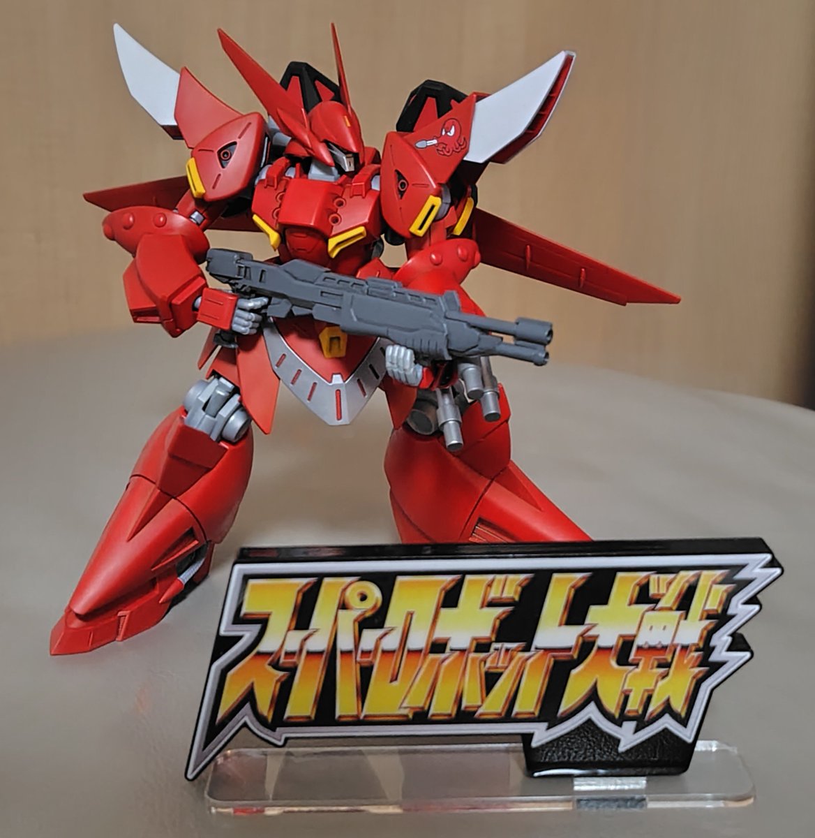 watch_san's tweet photo. OGデカールのパーソナルマークを貼りました
赤色のゲシュペンストがカッコいいからずっと使ってた https://t.co/o04GcQ0P0Z
