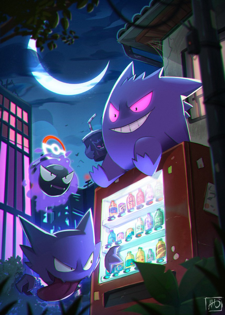 Atto_Wnd's tweet photo. Gengar 👻 https://t.co/p1P8F45M80