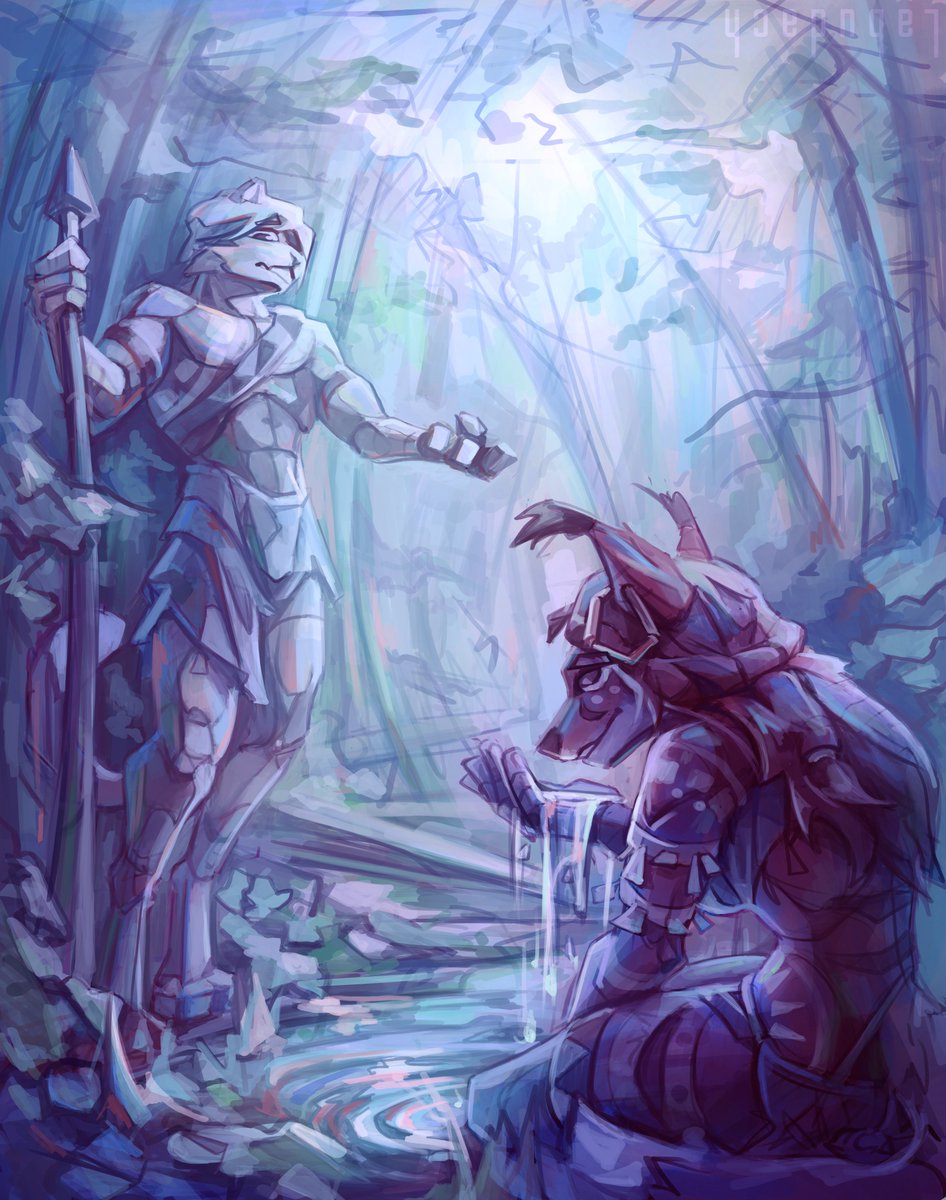 Labuda_ch's tweet photo. couple in the forest
(comm)
#digitalart #furryart https://t.co/sXZDRMZFfI