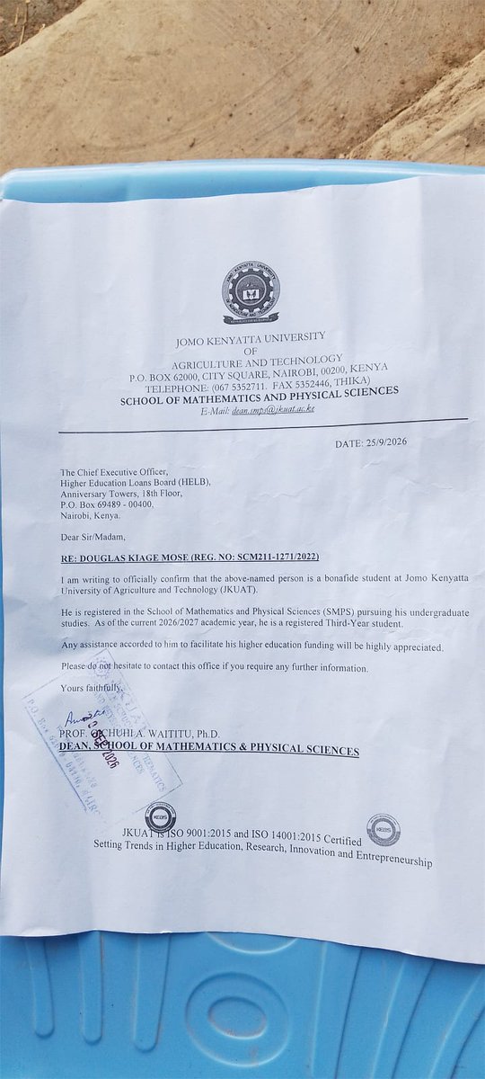 Discosceydaggy's tweet photo. @HELBpage Hello there, I sent my letter in the DM from the dean showing that I am session but ata hamuangalii DM,,,,, rada??? Ebu angalia DM please. https://t.co/Hv5fBlLS3c