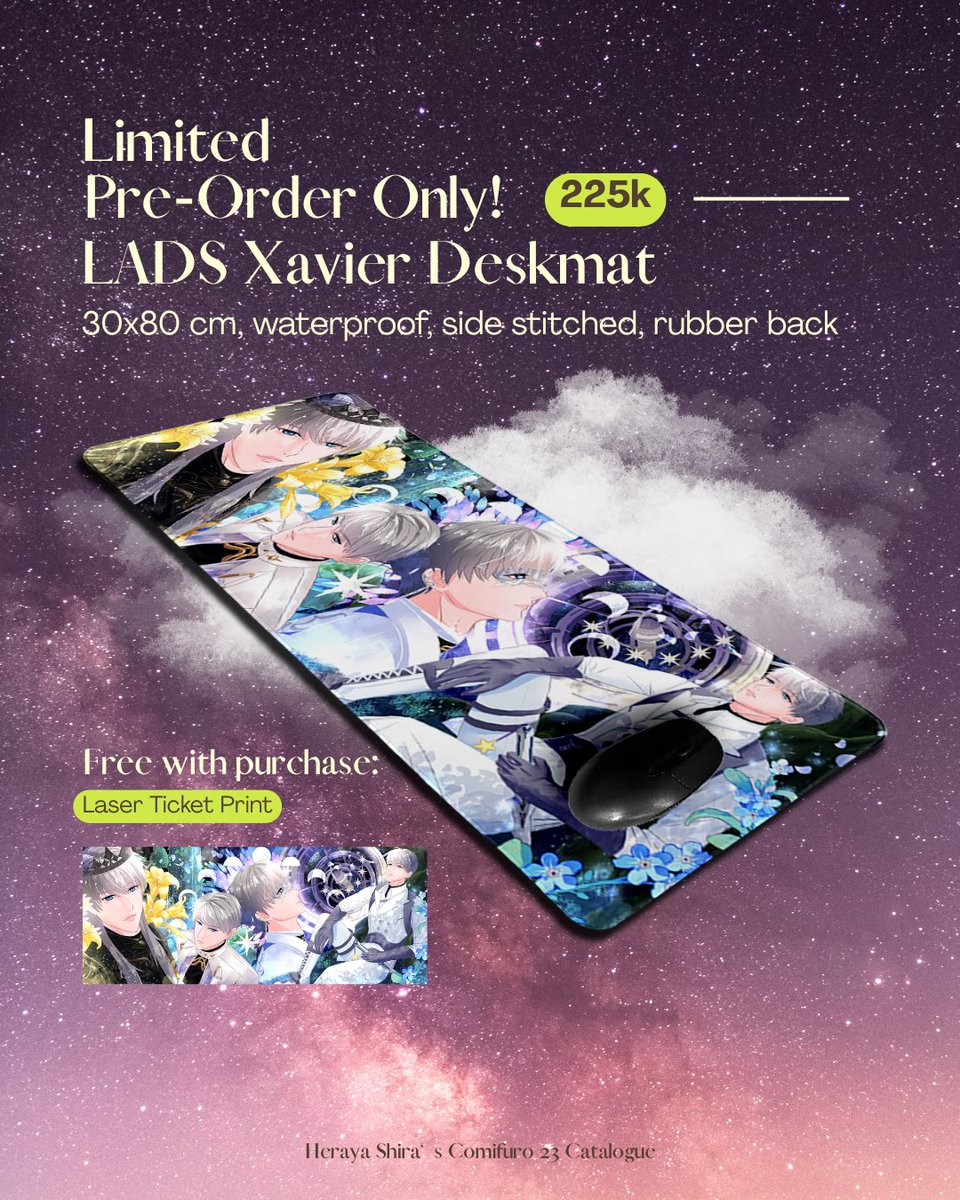 herayashira's tweet photo. Hera's #Comifuro23 Pre-order Batch 2 Open!
PICK UP ONLY FORM, Mail order will open in 11 Oct
❤️ &amp;🔁 Appreciated!

📍Tim Sukses Isi 7 (T34-35)
📆Pick up both days
🕙Close 10 Oct - 10 PM
🌿LADS, Original, Valorant, StardewValley

🔗https://t.co/CdQlF6NUpn https://t.co/3CKYdftrjX