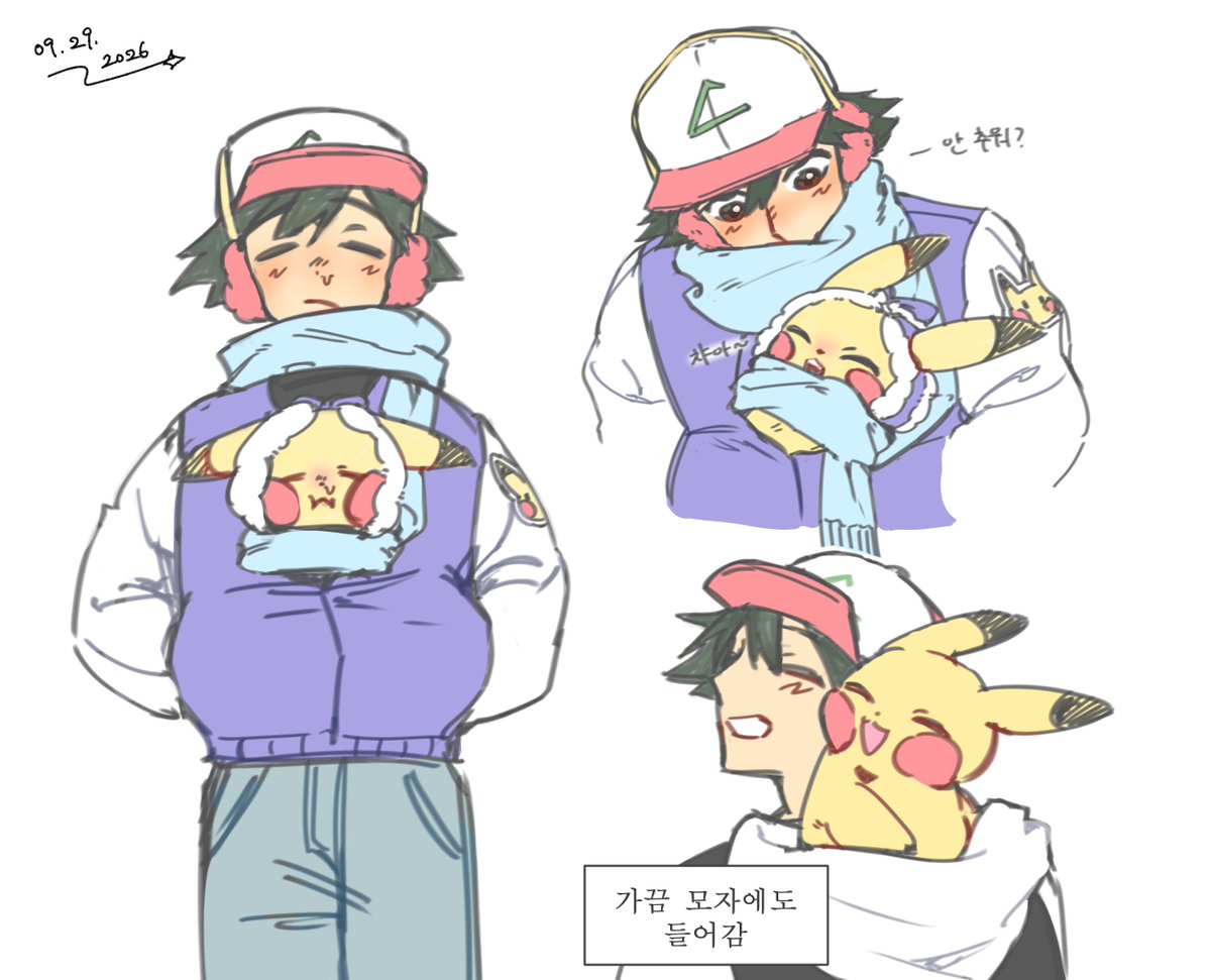banzzak_pkmn's tweet photo. 지우피카(겨울의 모습) https://t.co/HMiWSa8lmV